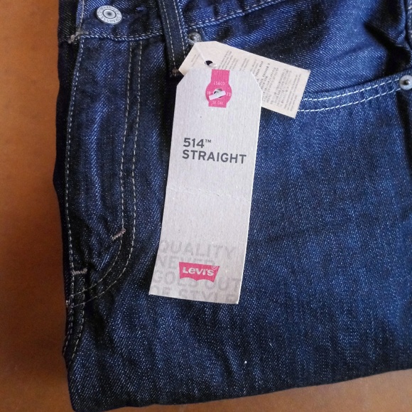 Levis 514, Navy, style # 005144010 - Picture 3 of 4